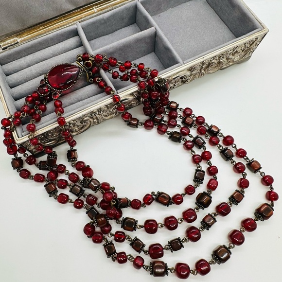 🔥 Vintage Rare Monet Couture Necklace 🔥 - Picture 9 of 17